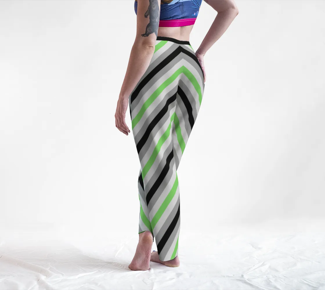 Agender Striped Lounge Pants