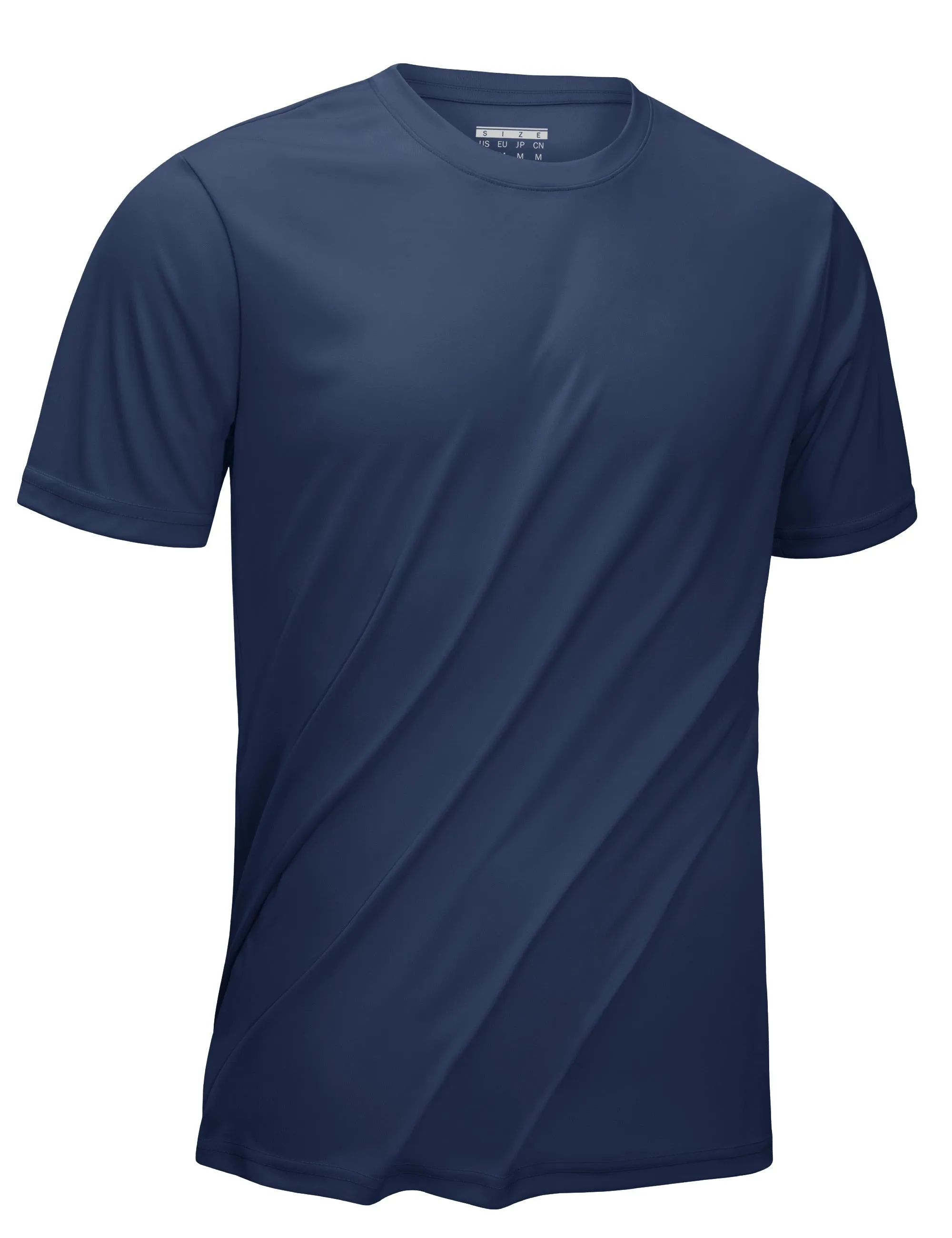 ASHORE SHOP UPF 50  Summer Performance T-shirts Mens Sun Protection Tee Shirts Gym Sports Athletic Running Swim Casual T-shirt Tops