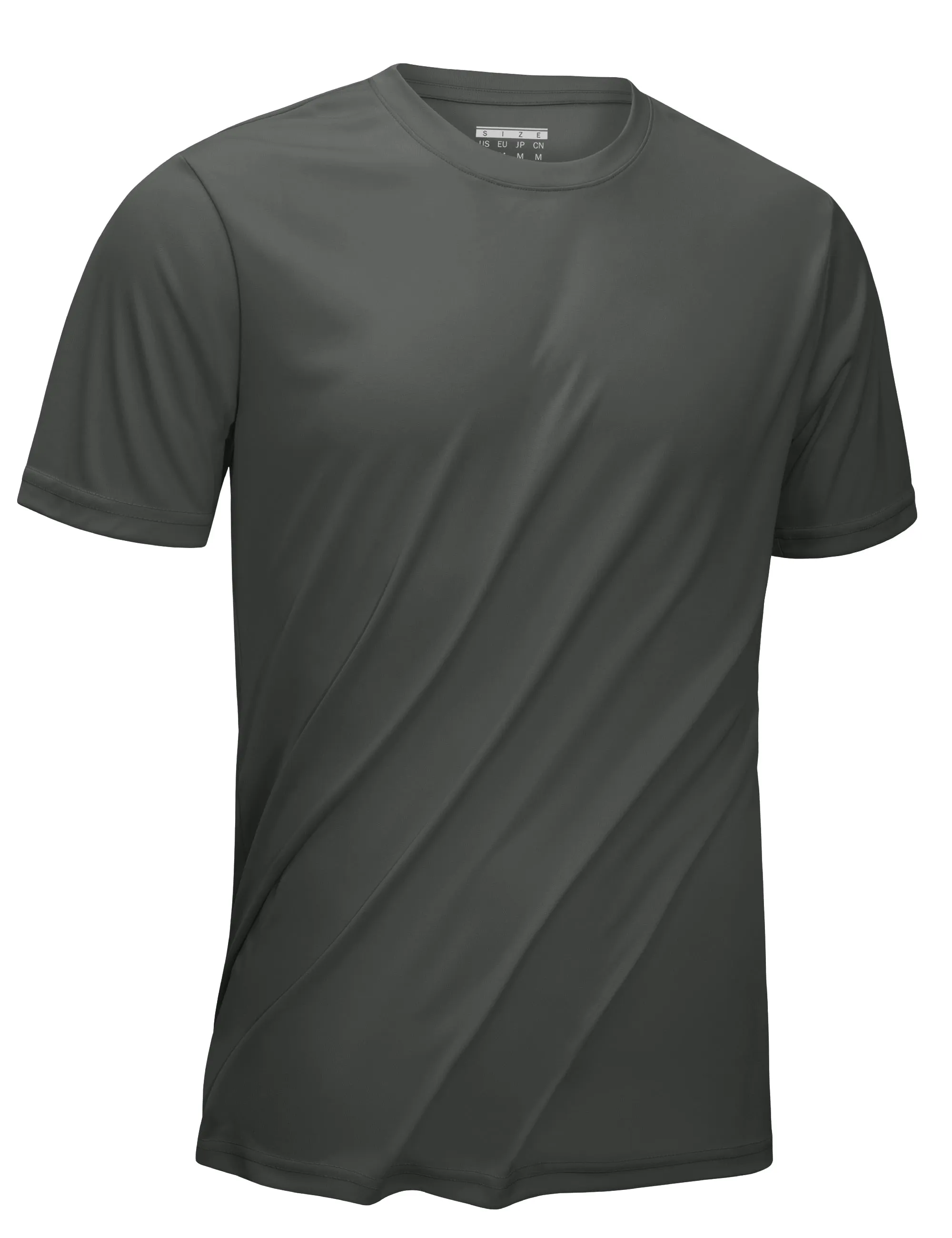 ASHORE SHOP UPF 50  Summer Performance T-shirts Mens Sun Protection Tee Shirts Gym Sports Athletic Running Swim Casual T-shirt Tops