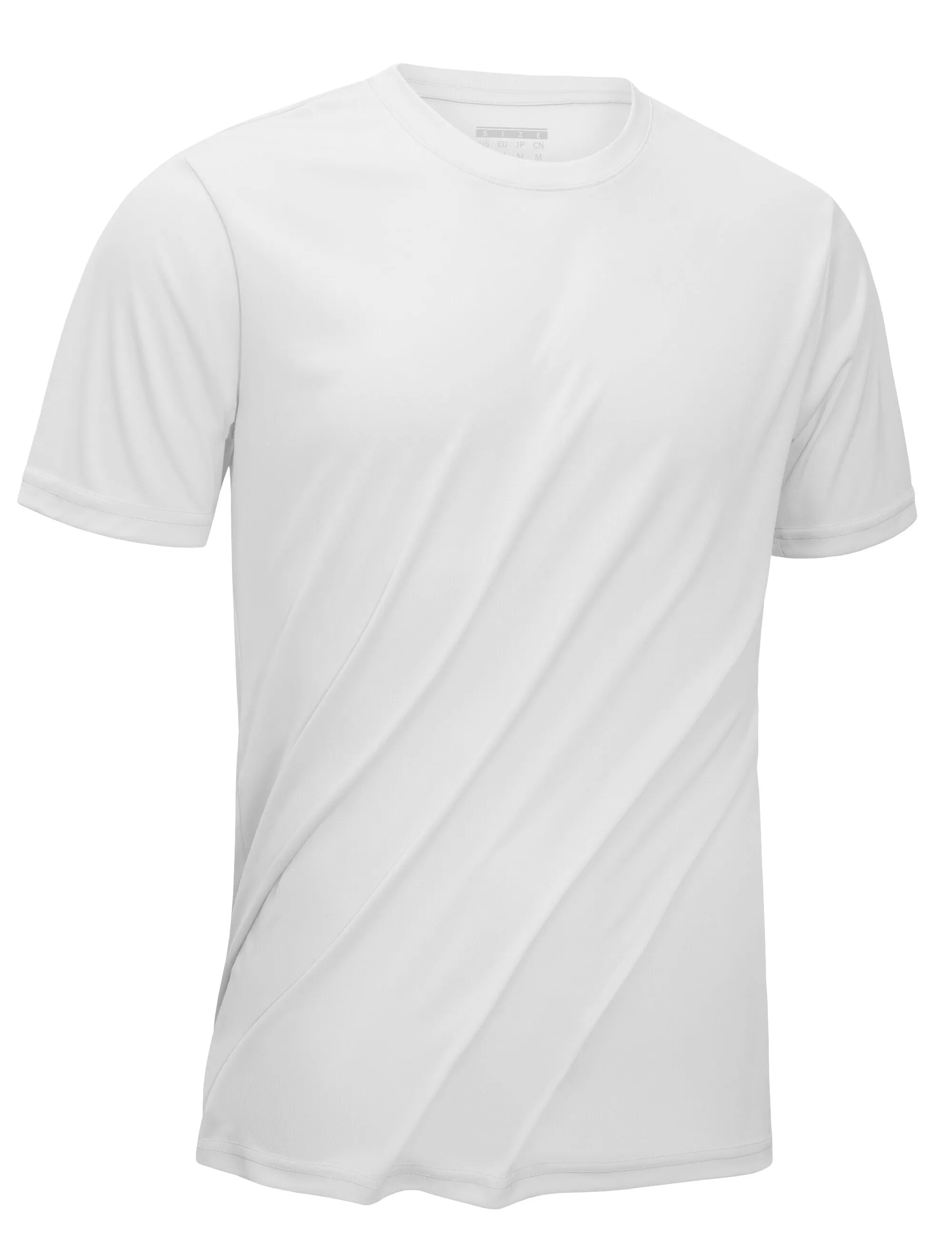 ASHORE SHOP UPF 50  Summer Performance T-shirts Mens Sun Protection Tee Shirts Gym Sports Athletic Running Swim Casual T-shirt Tops