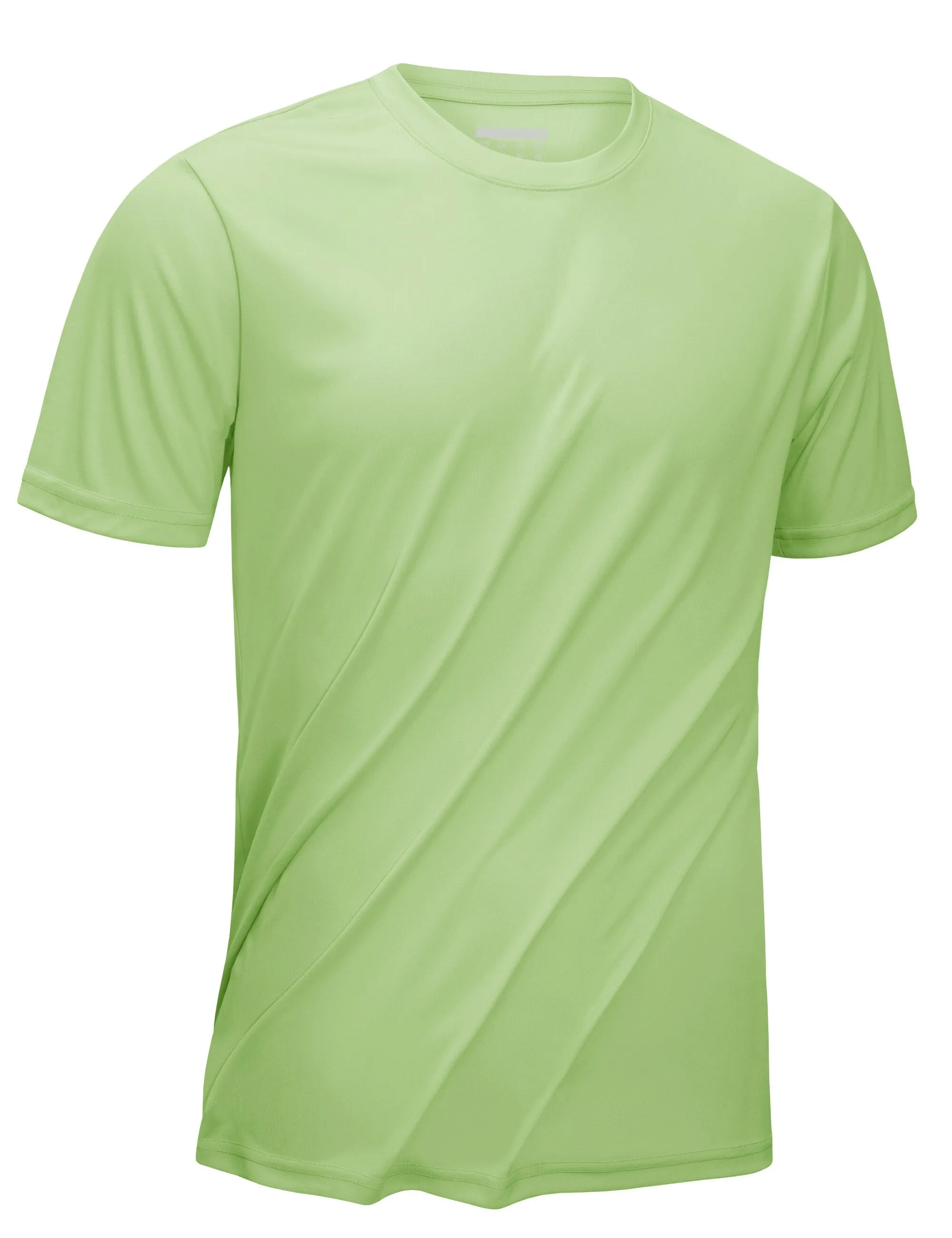 ASHORE SHOP UPF 50  Summer Performance T-shirts Mens Sun Protection Tee Shirts Gym Sports Athletic Running Swim Casual T-shirt Tops