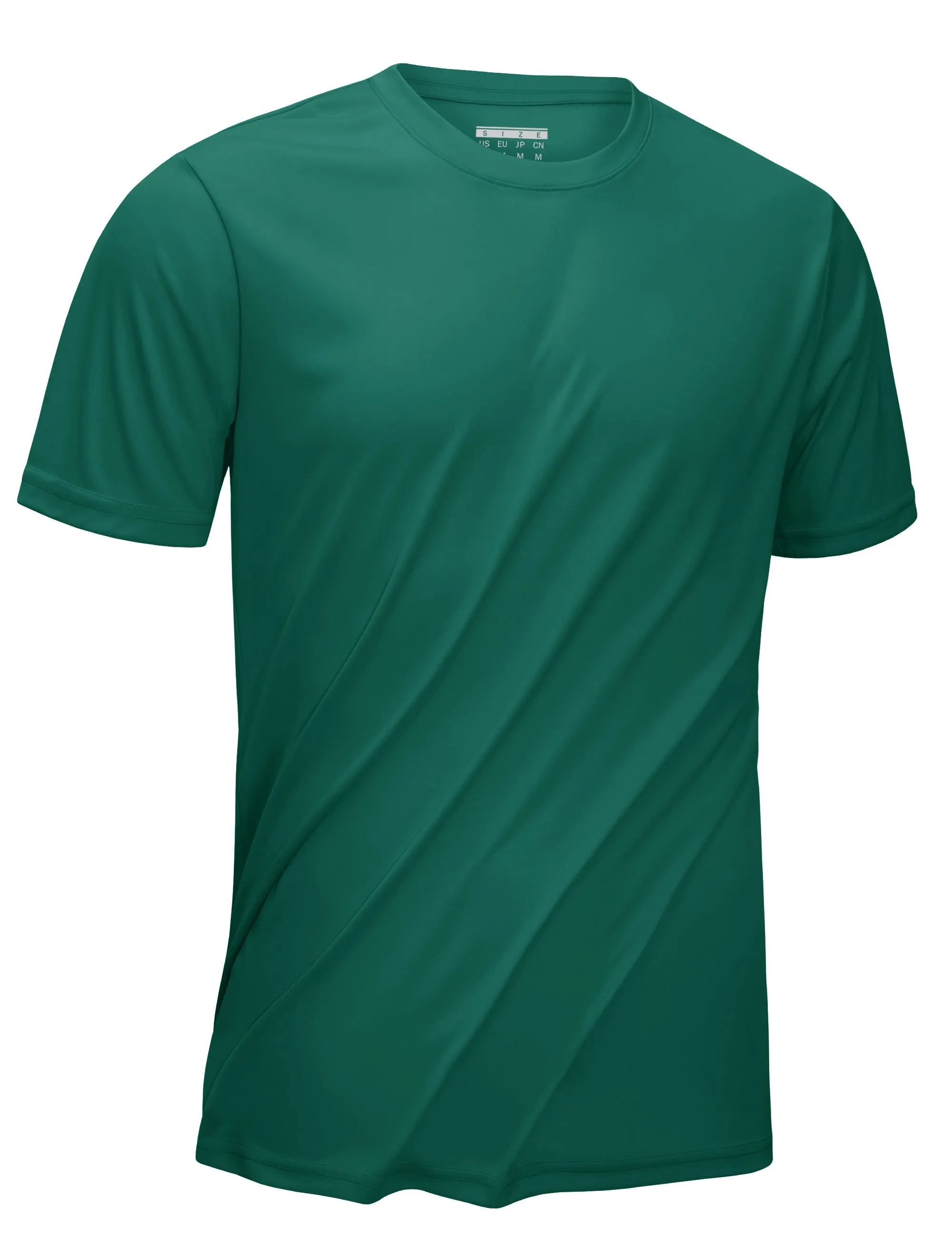 ASHORE SHOP UPF 50  Summer Performance T-shirts Mens Sun Protection Tee Shirts Gym Sports Athletic Running Swim Casual T-shirt Tops