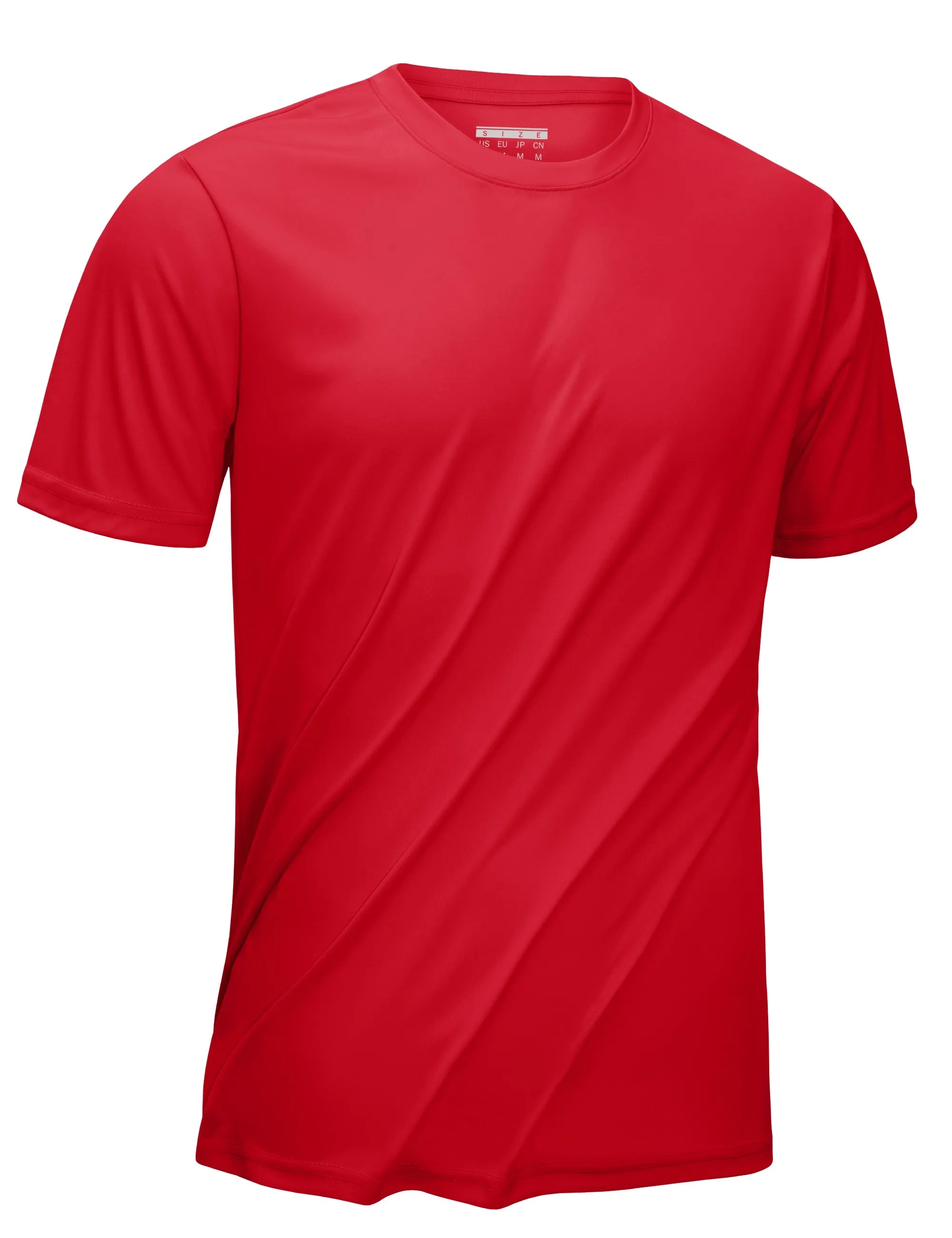 ASHORE SHOP UPF 50  Summer Performance T-shirts Mens Sun Protection Tee Shirts Gym Sports Athletic Running Swim Casual T-shirt Tops