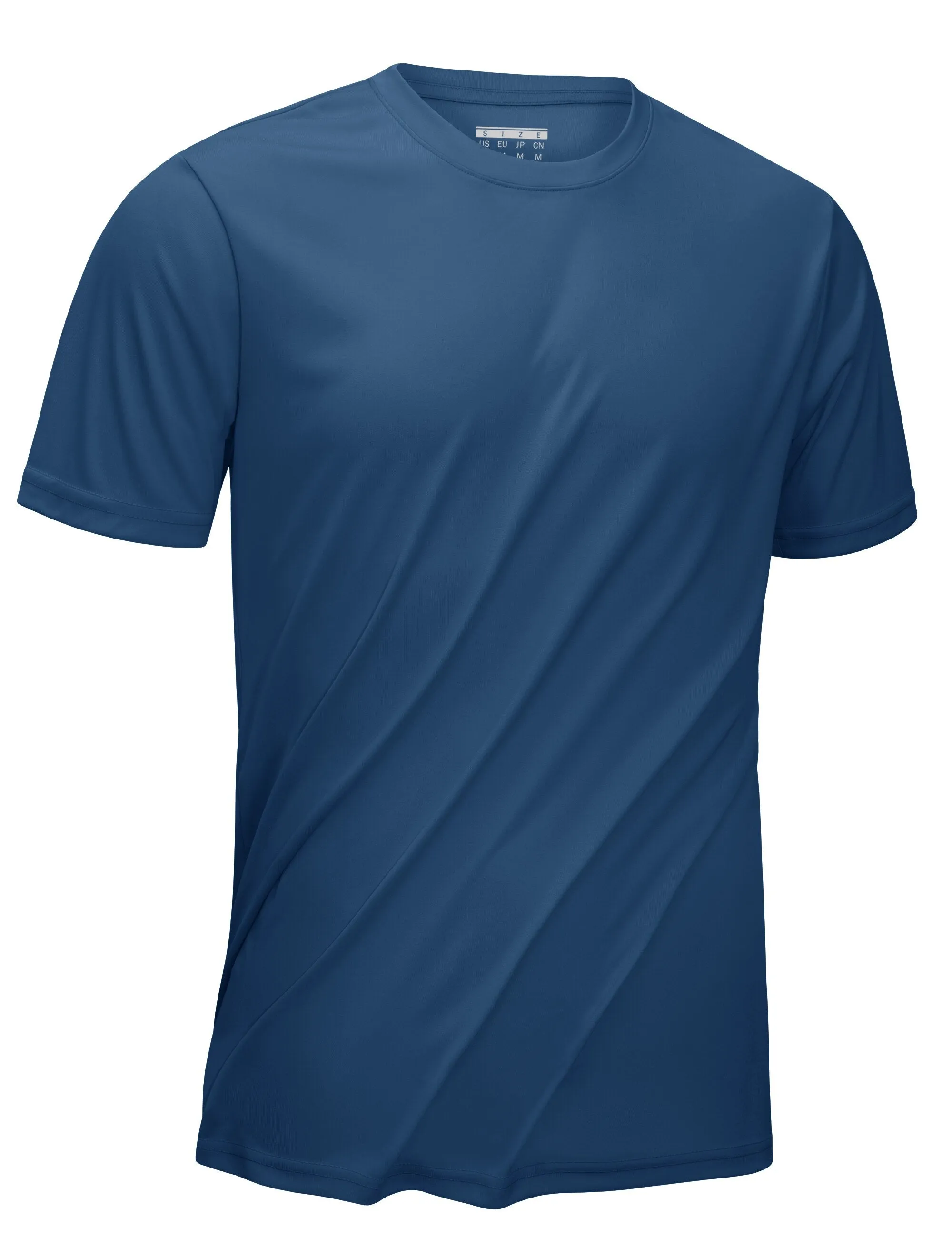 ASHORE SHOP UPF 50  Summer Performance T-shirts Mens Sun Protection Tee Shirts Gym Sports Athletic Running Swim Casual T-shirt Tops