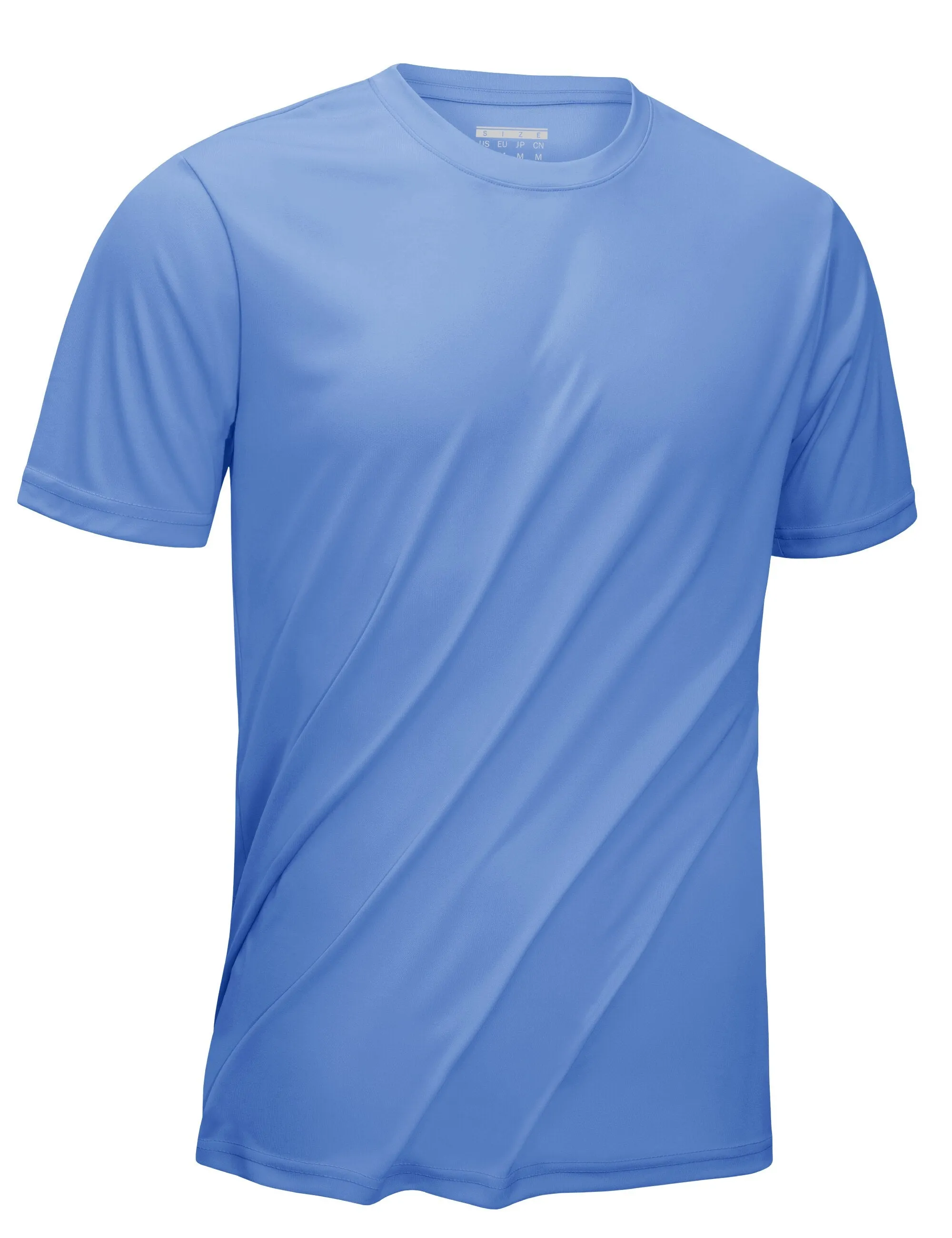 ASHORE SHOP UPF 50  Summer Performance T-shirts Mens Sun Protection Tee Shirts Gym Sports Athletic Running Swim Casual T-shirt Tops