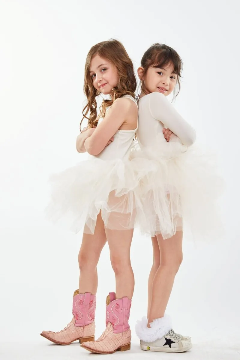 B.A.E. Tutu Dress - Pearl Ivory