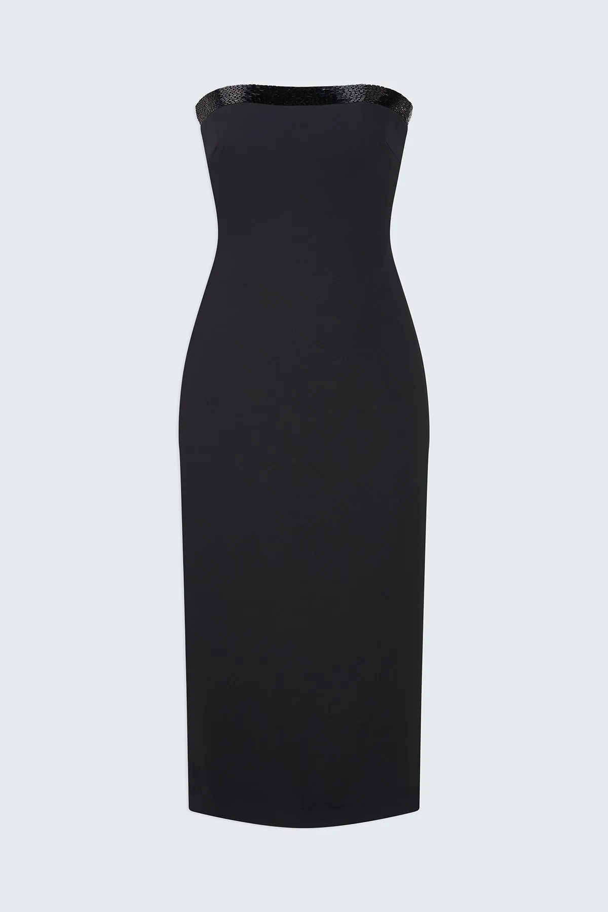 Brielle Dress In Stretch Crepe