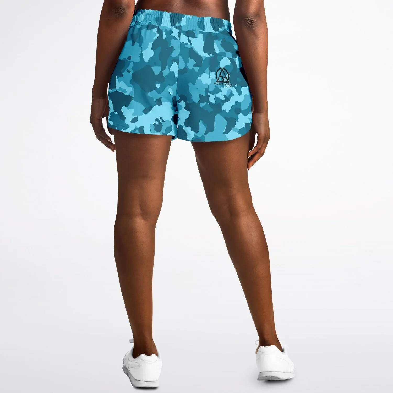 Camouflage Pattern Loose Shorts