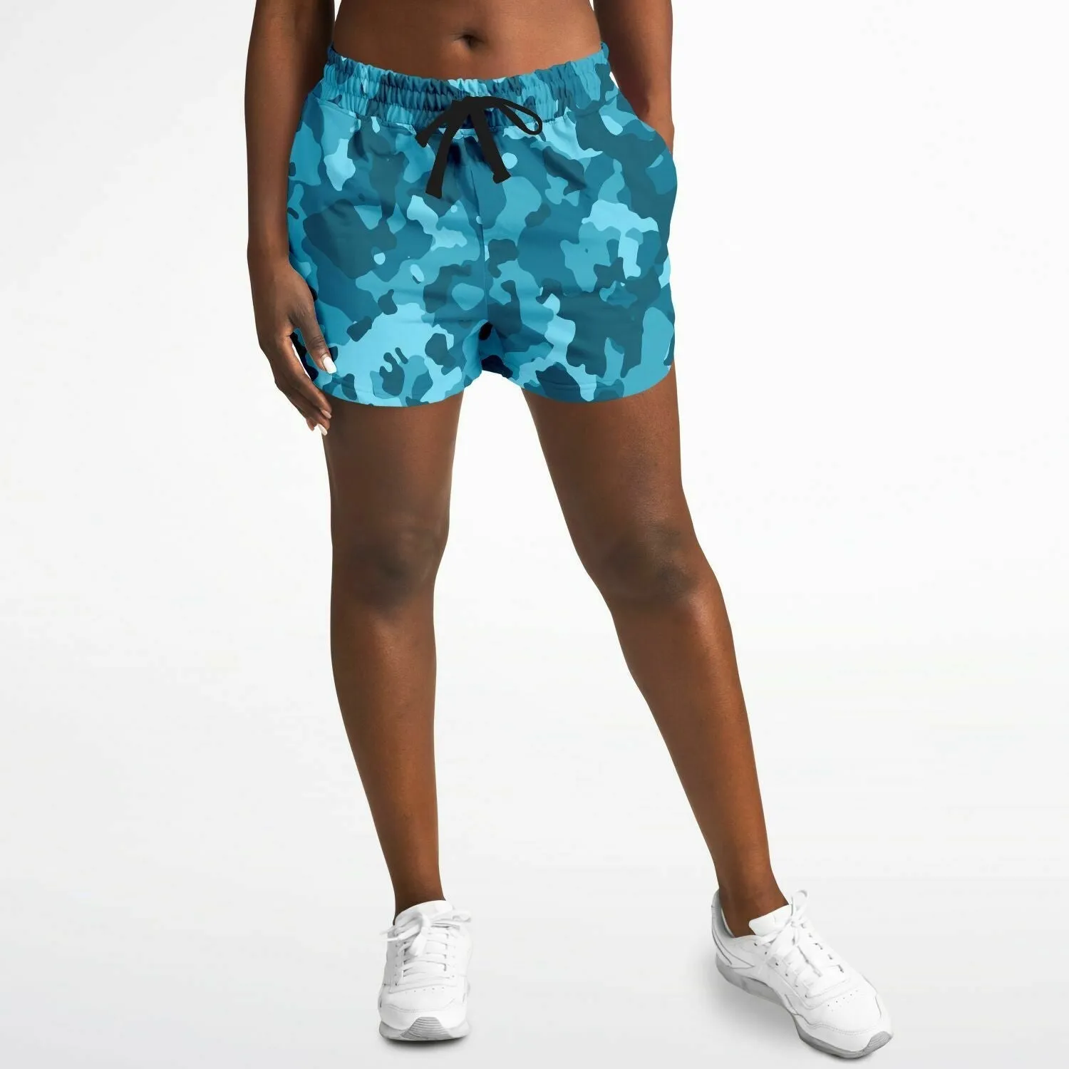 Camouflage Pattern Loose Shorts