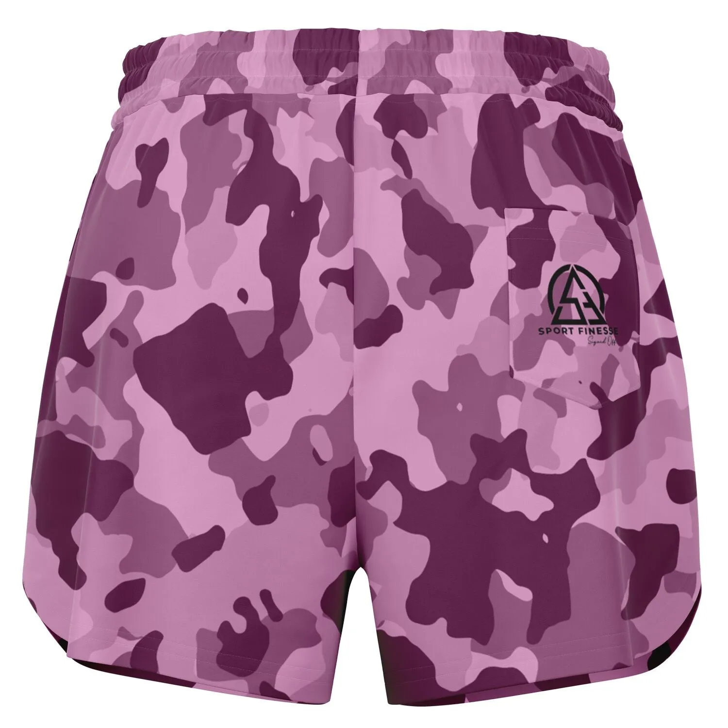 Camouflage Pattern Loose Shorts