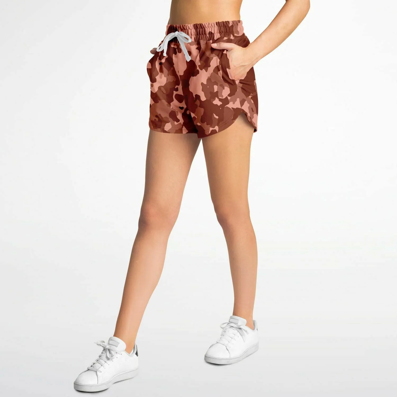 Camouflage Pattern Loose Shorts