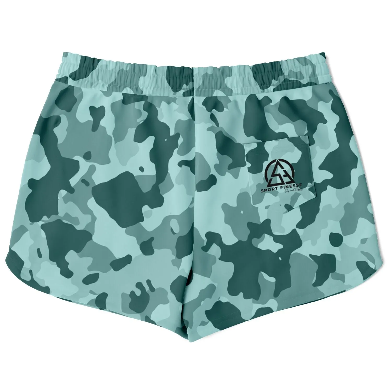 Camouflage Pattern Loose Shorts