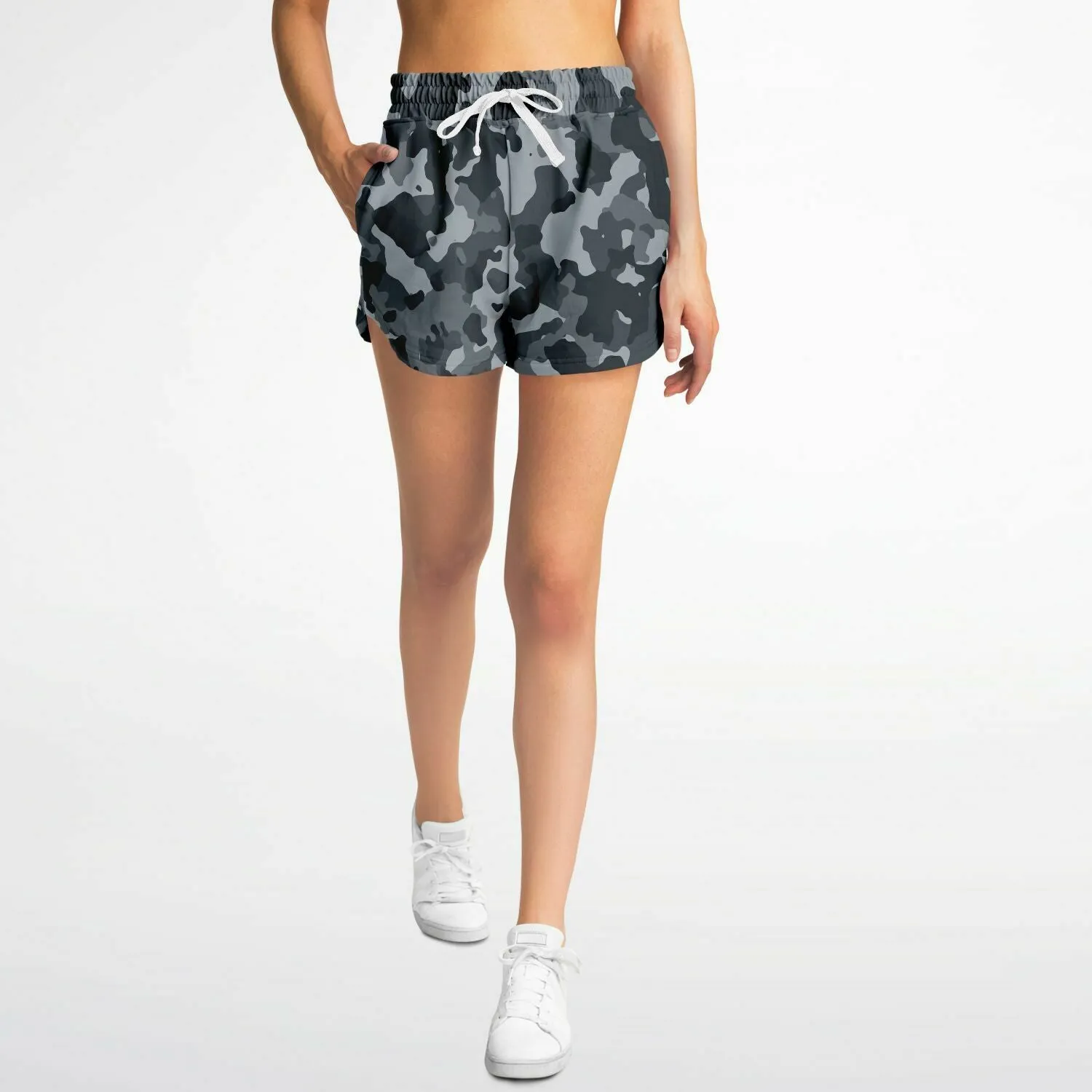 Camouflage Pattern Loose Shorts