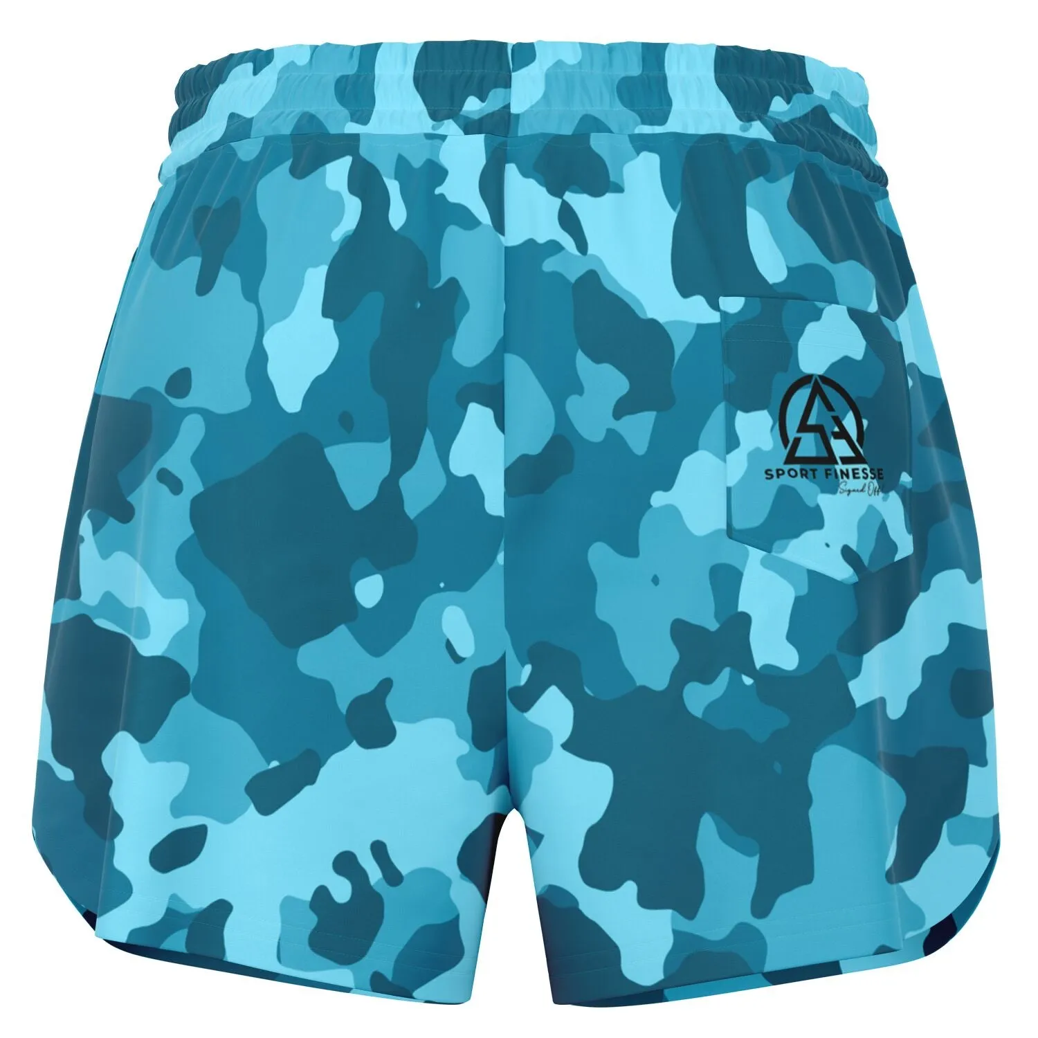 Camouflage Pattern Loose Shorts