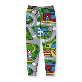 Car Carpet City Pajama Bottoms