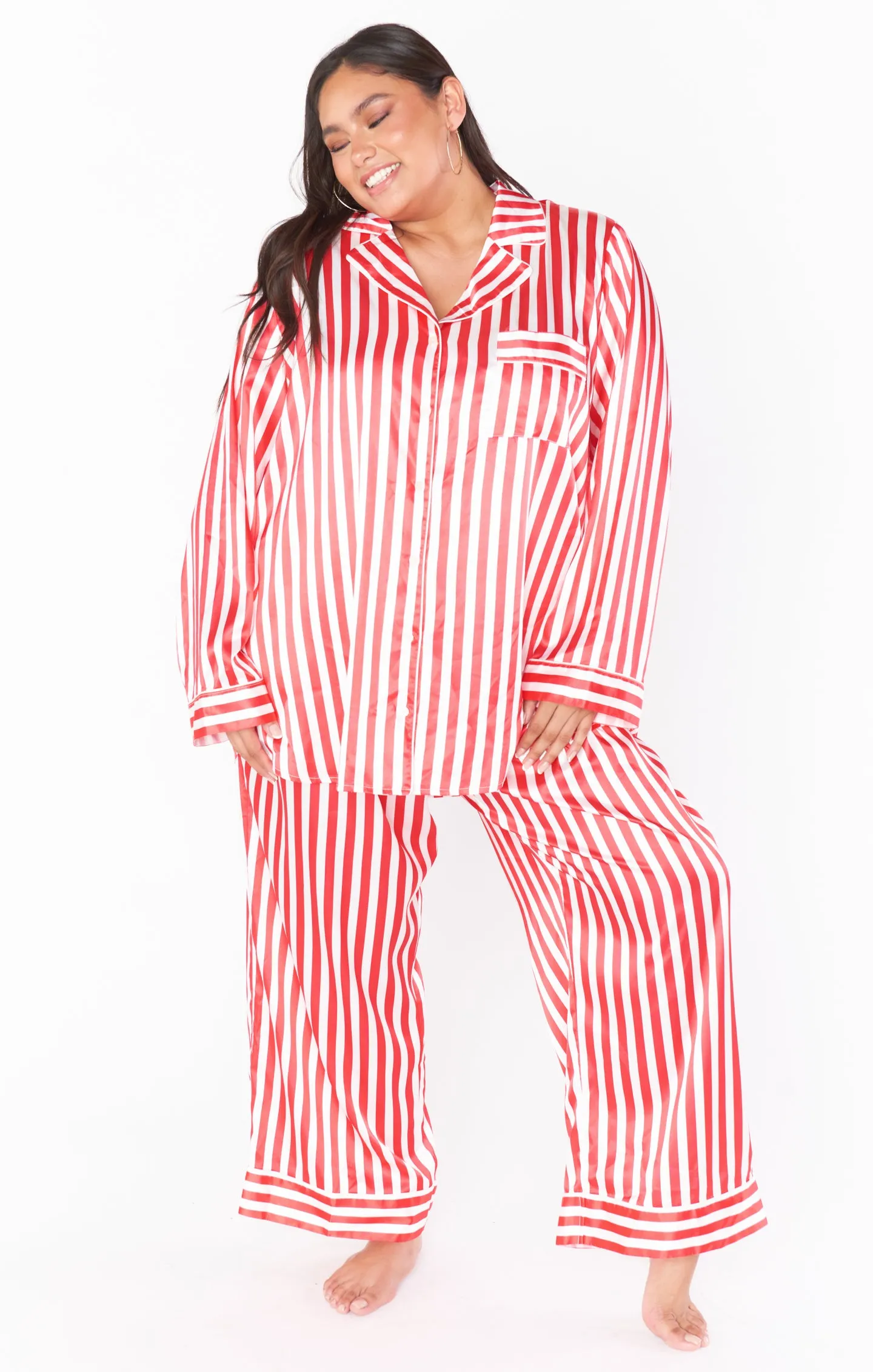 Classic PJ Set ~ Peppermint Stripe