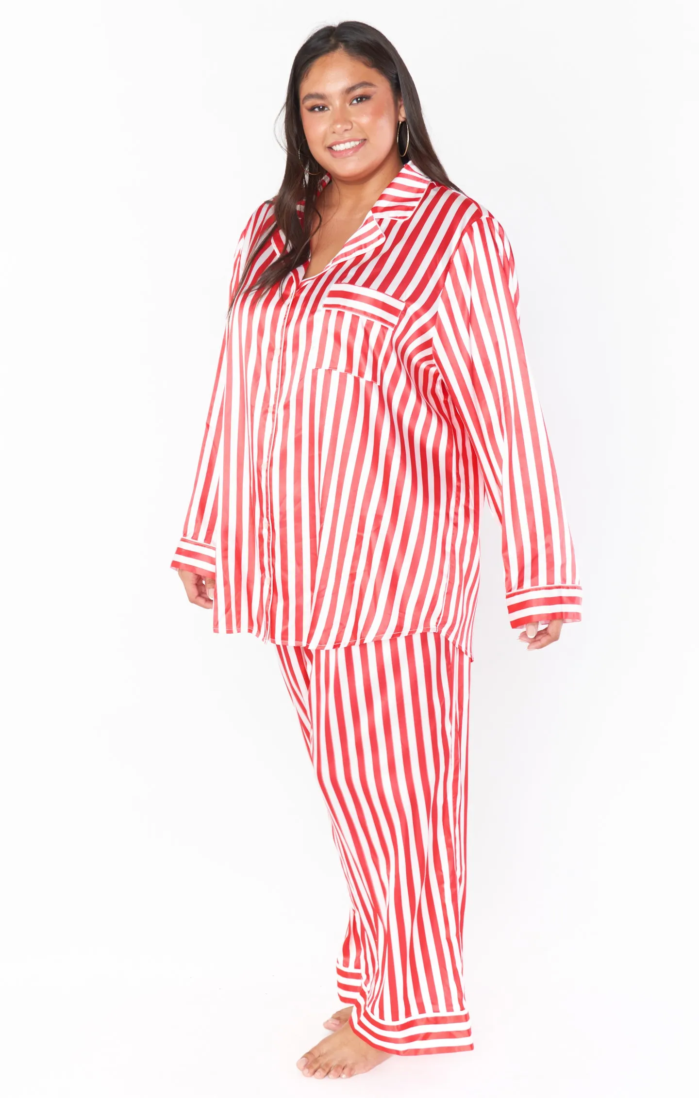Classic PJ Set ~ Peppermint Stripe