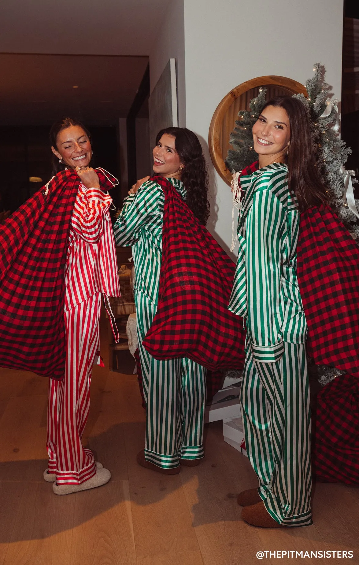 Classic PJ Set ~ Peppermint Stripe