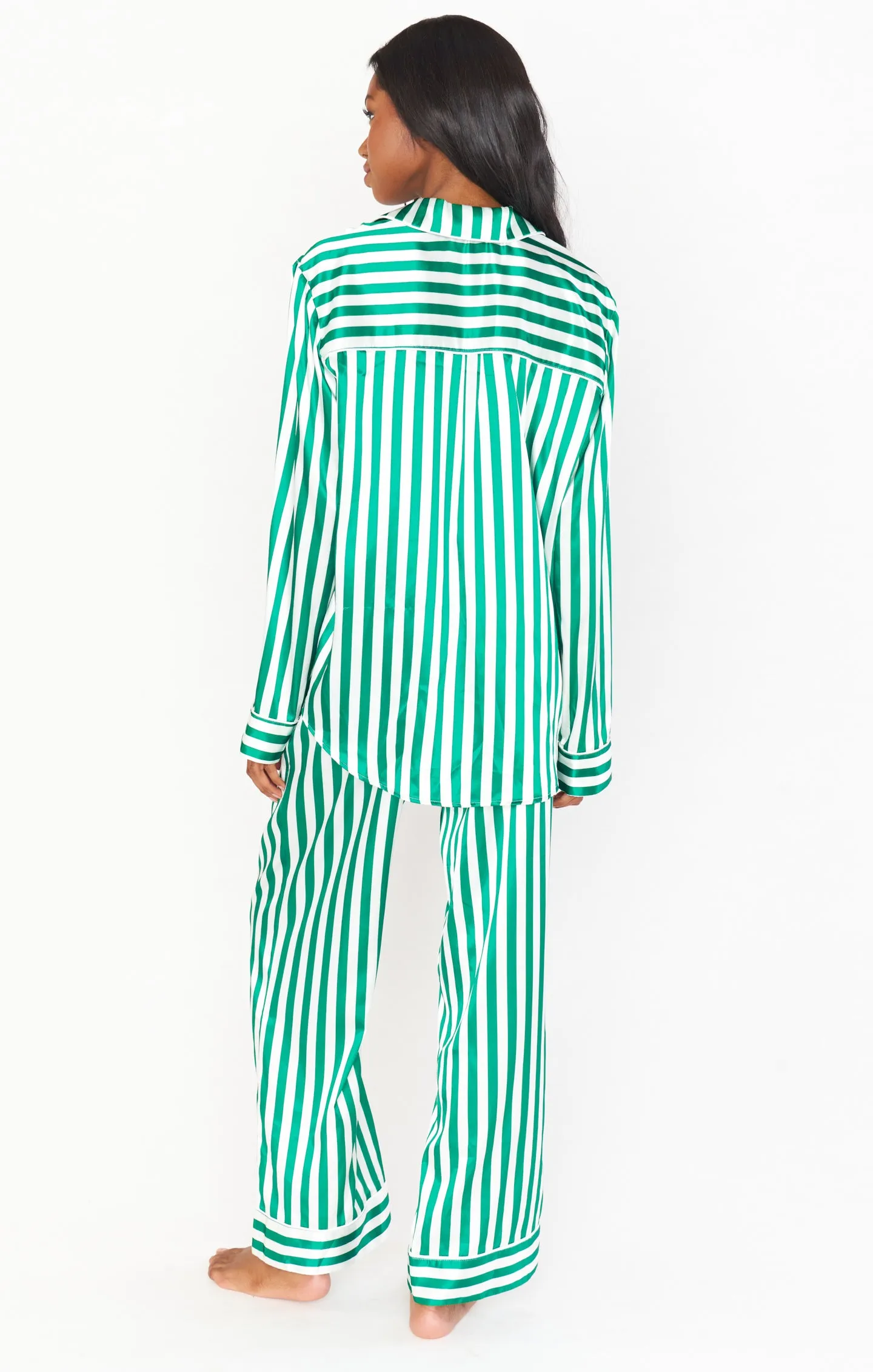 Classic PJ Set ~ Spearmint Stripe