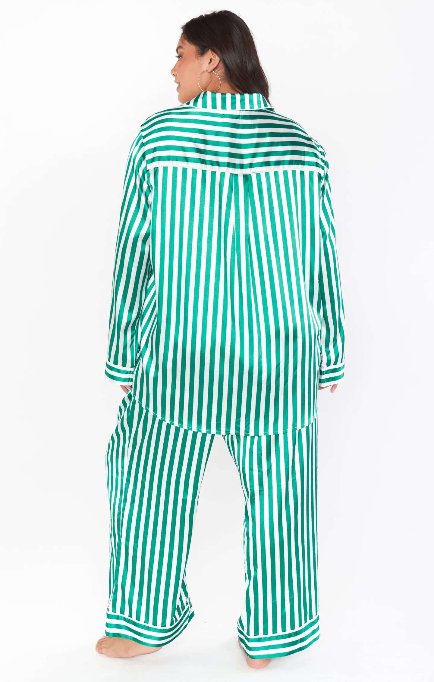 Classic PJ Set ~ Spearmint Stripe