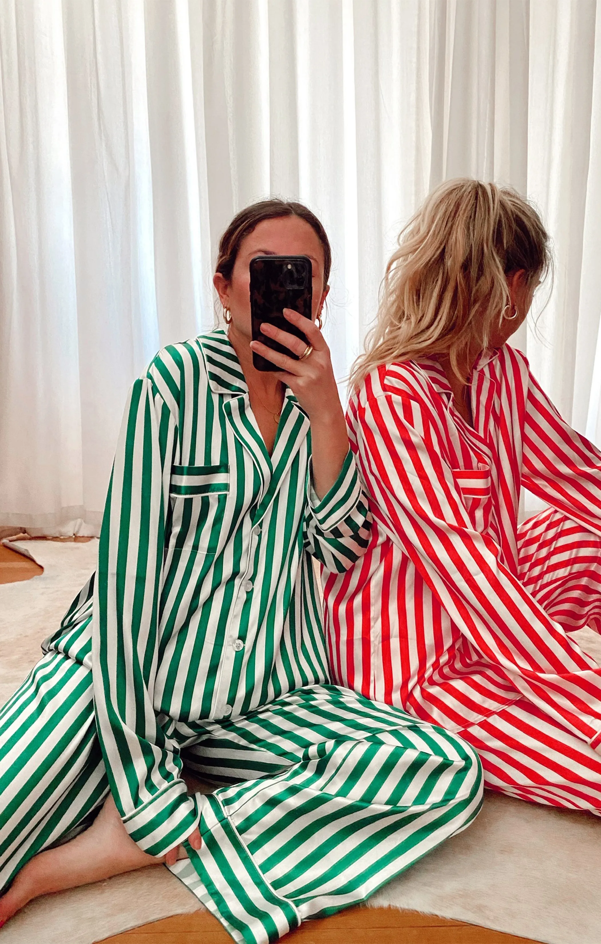 Classic PJ Set ~ Spearmint Stripe