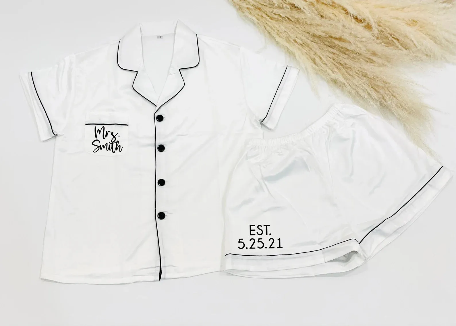Custom Bridal Pajamas