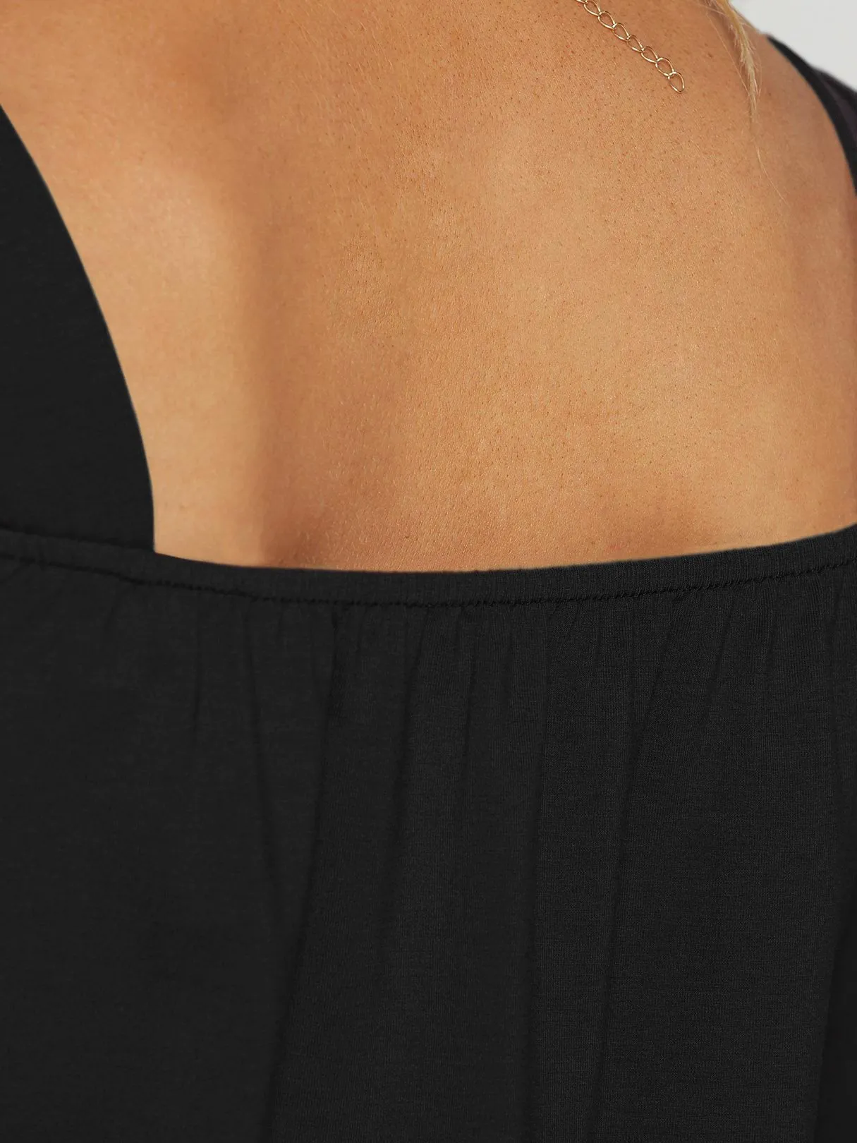 Custom Cold Shoulder Plain Short Sleeve T-Shirt