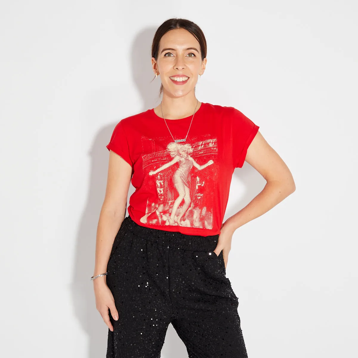 Dancing Queen T-shirt Red