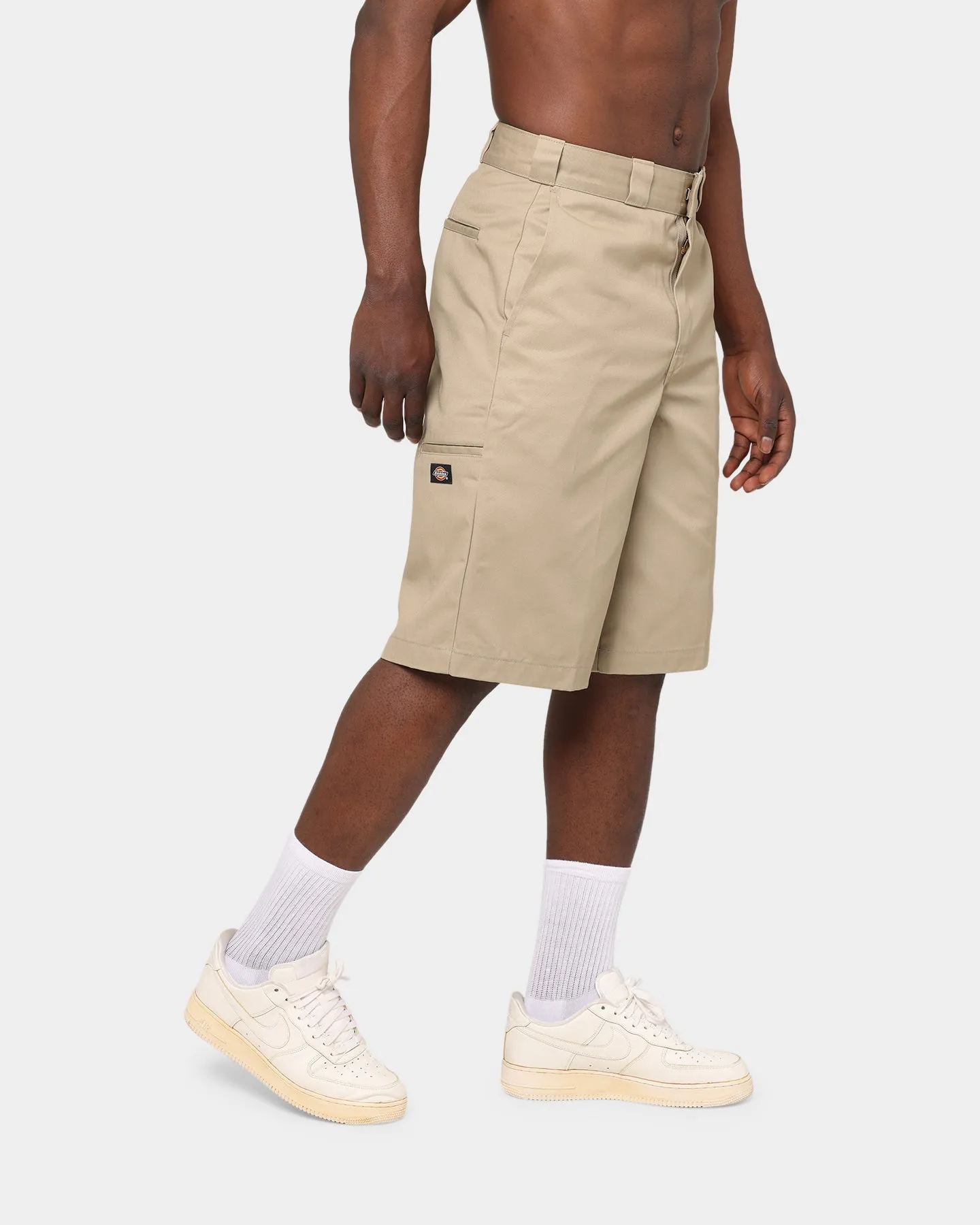 Dickies 13 Inch Loose Fit Work Shorts Khaki