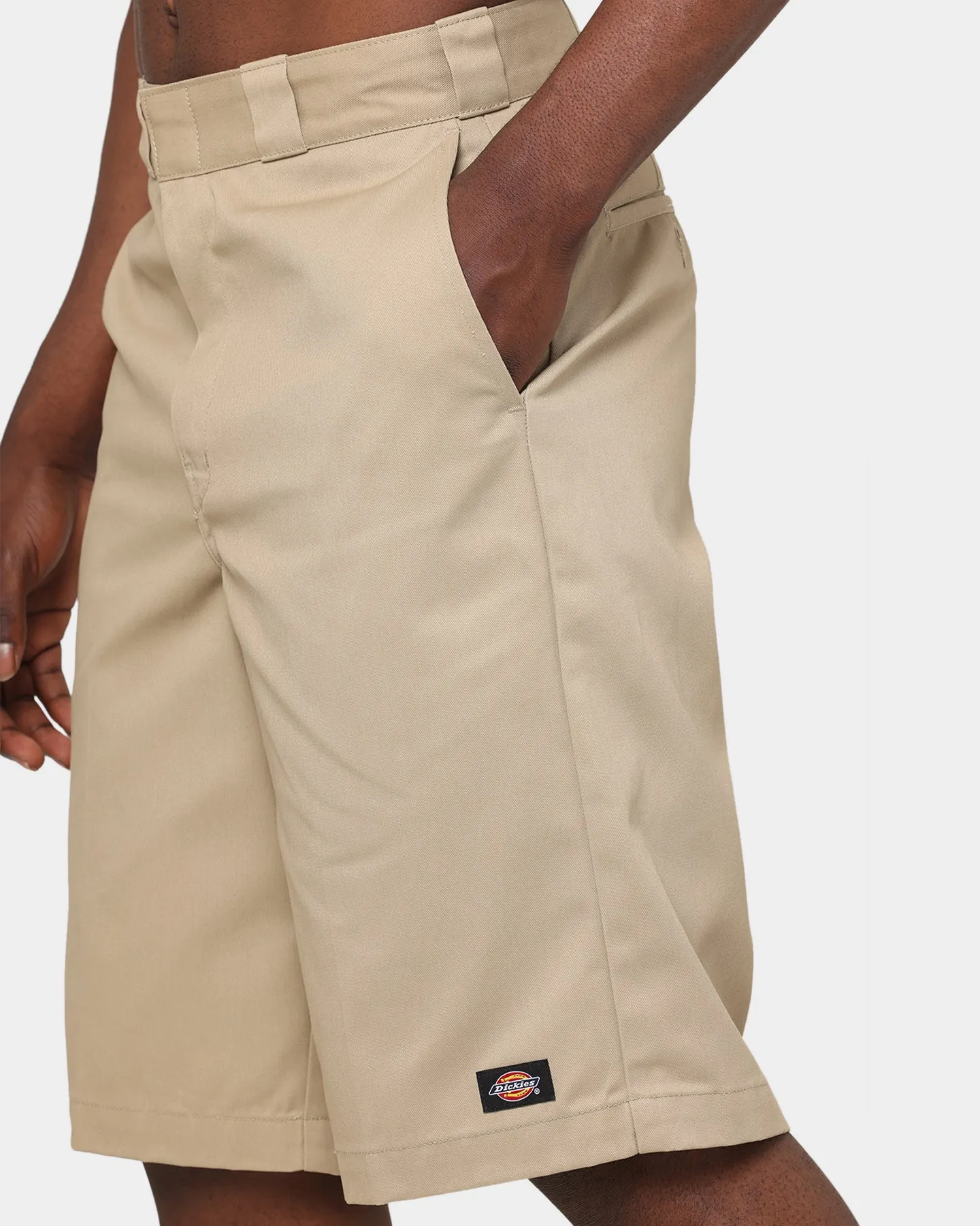 Dickies 13 Inch Loose Fit Work Shorts Khaki