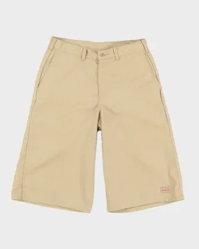 Dickies Beige Loose Fit Shorts - W32