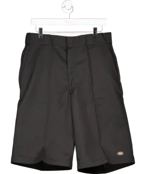 Dickies Black Twill Loose Fit Work Shorts W34