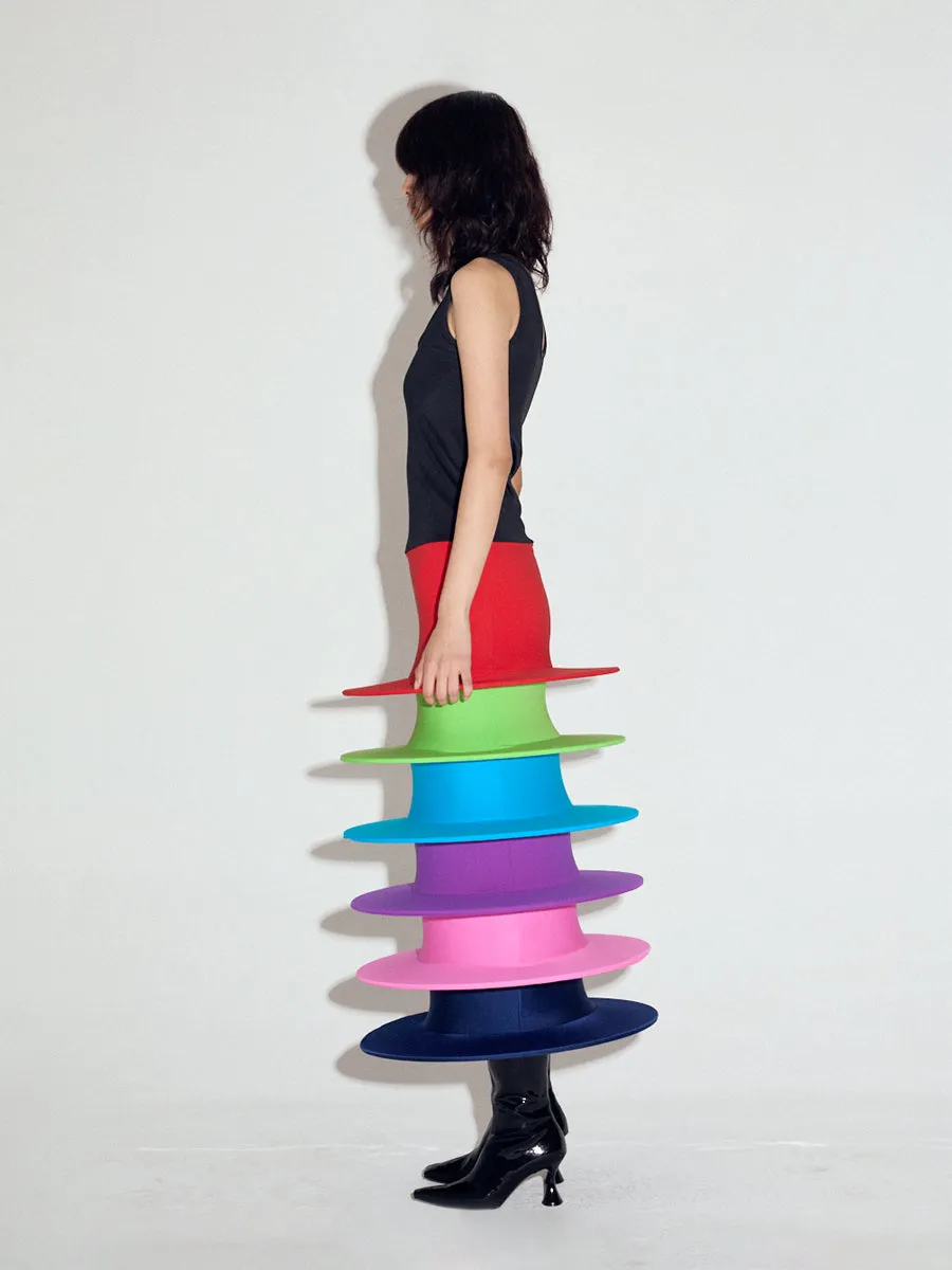 Discs dress in Rainbow