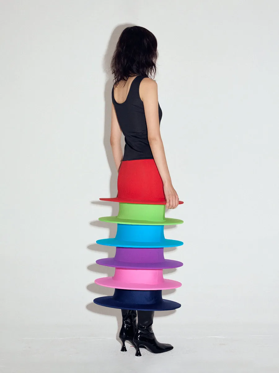 Discs dress in Rainbow