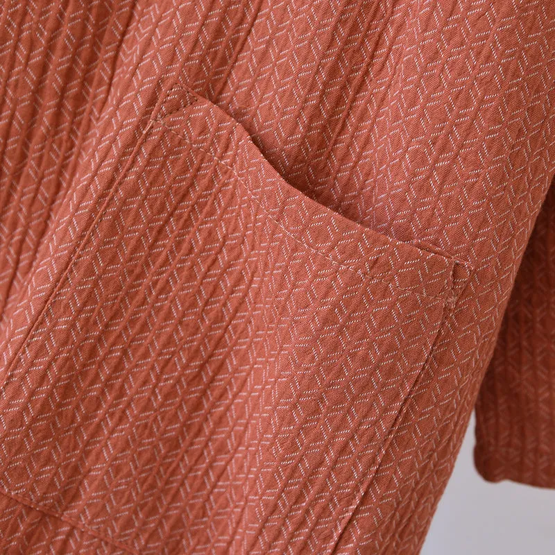 Double Gauze Cotton Pajamas Kimono Robe