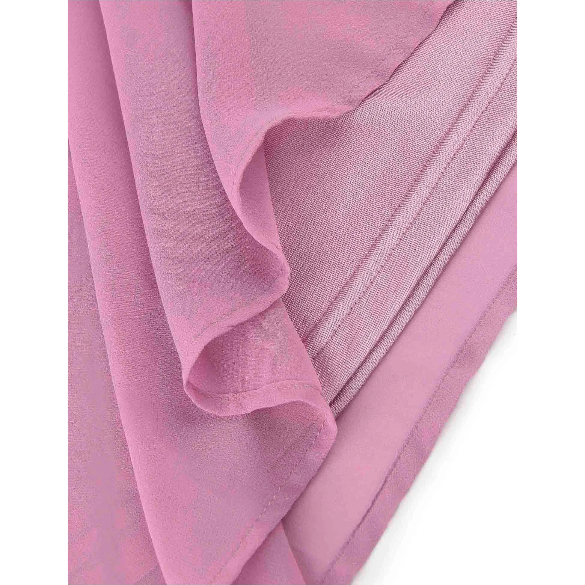 Double Layers Sleeveless Chiffon Tank