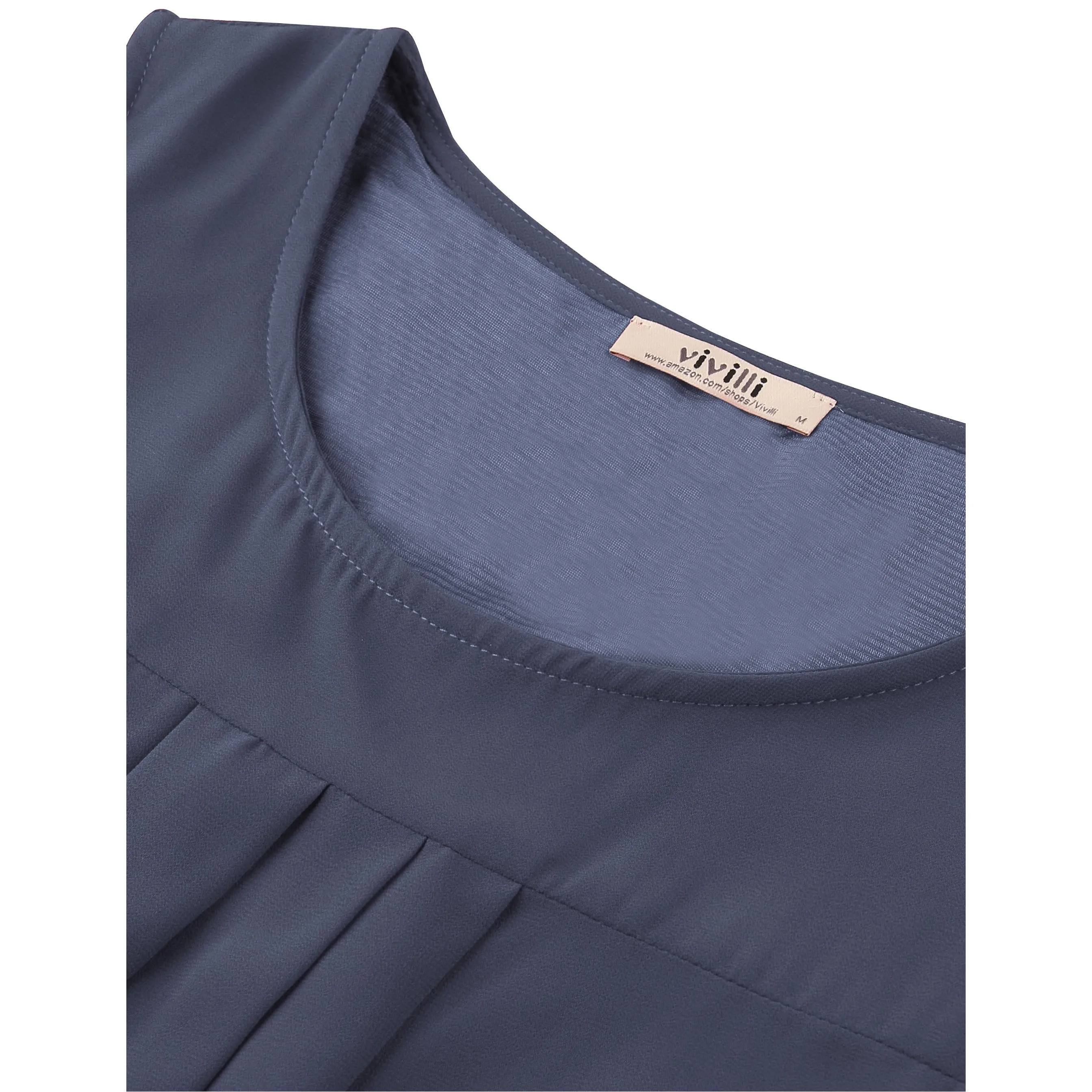Double Layers Sleeveless Chiffon Tank