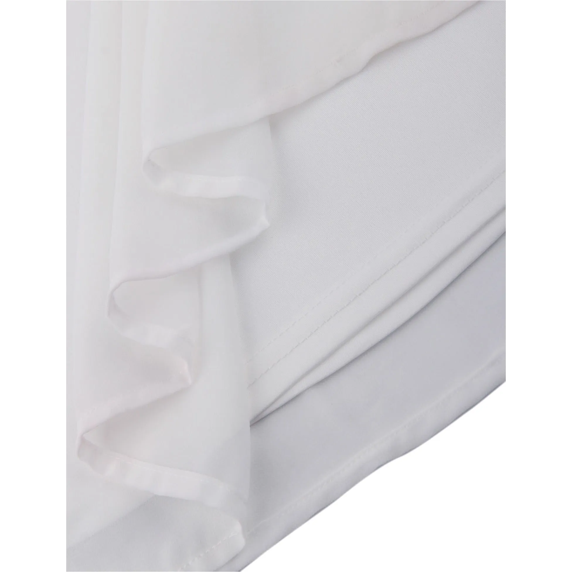 Double Layers Sleeveless Chiffon Tank