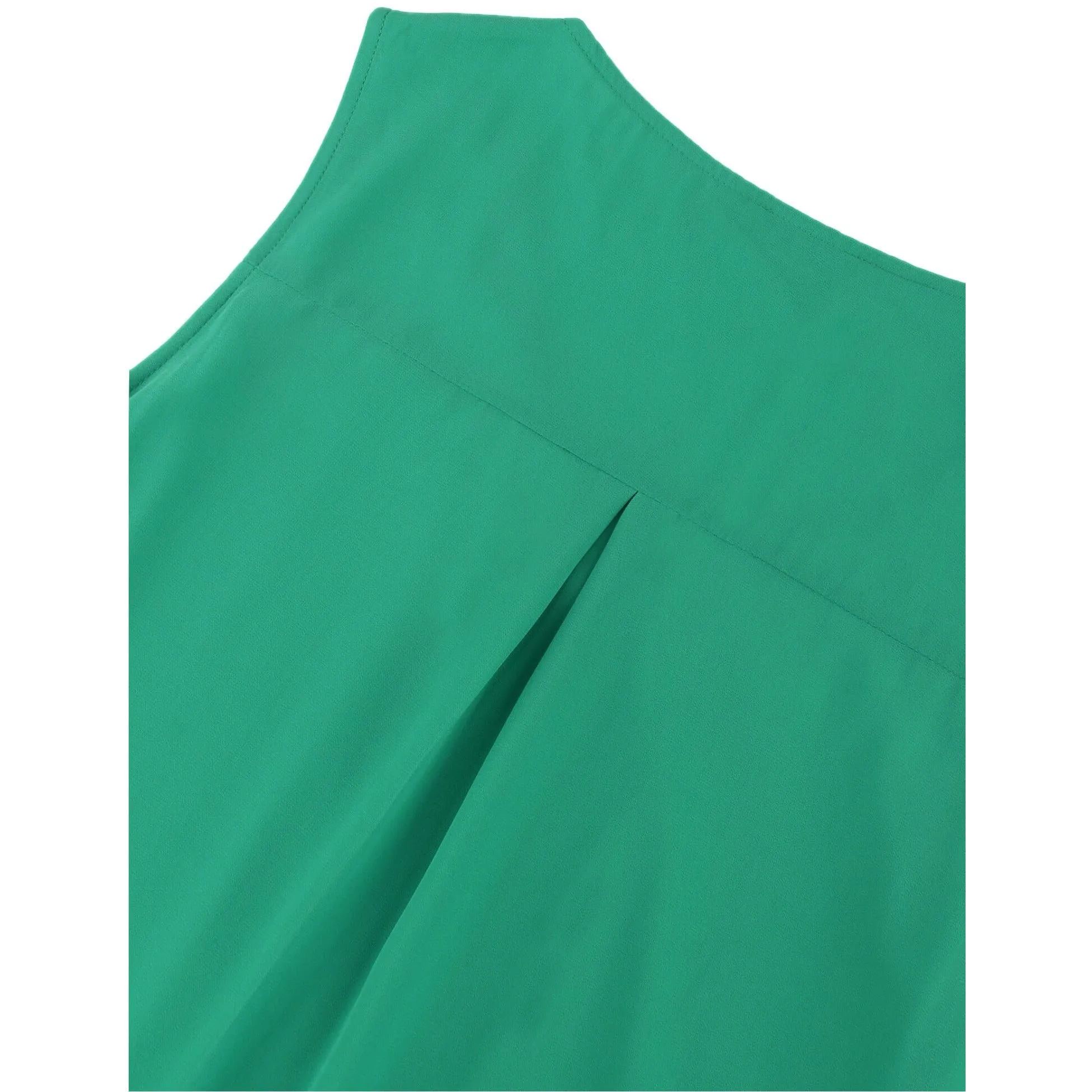 Double Layers Sleeveless Chiffon Tank