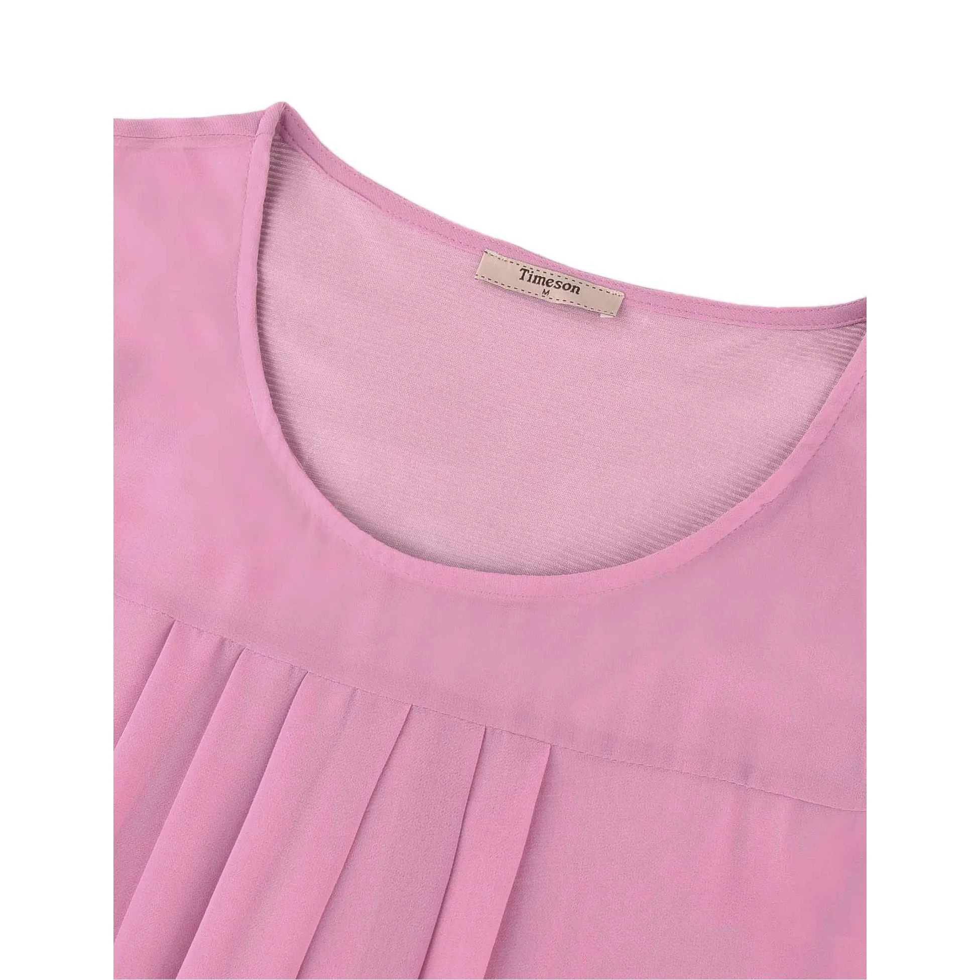 Double Layers Sleeveless Chiffon Tank