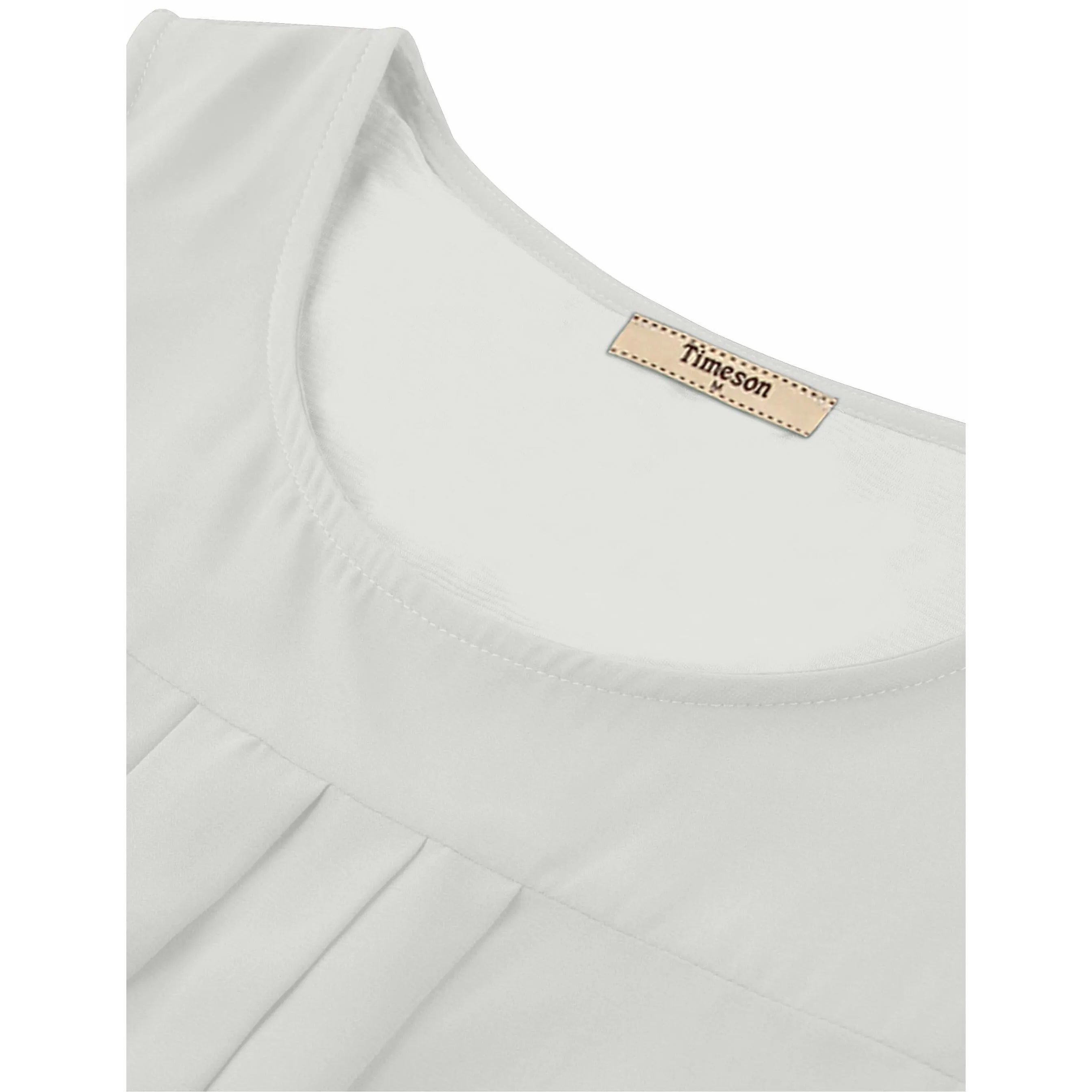 Double Layers Sleeveless Chiffon Tank