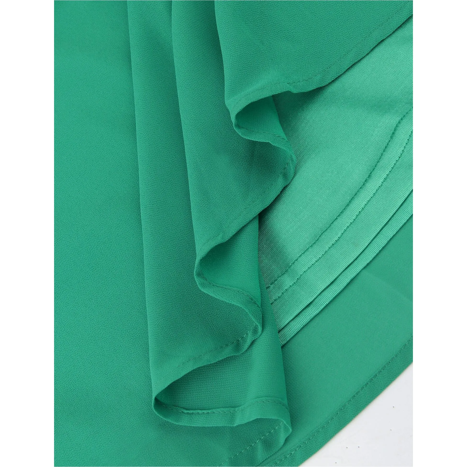 Double Layers Sleeveless Chiffon Tank