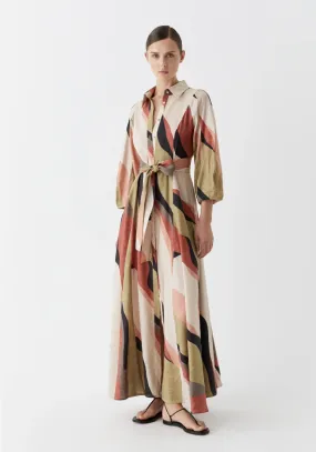 Freya Shirt Dress Print