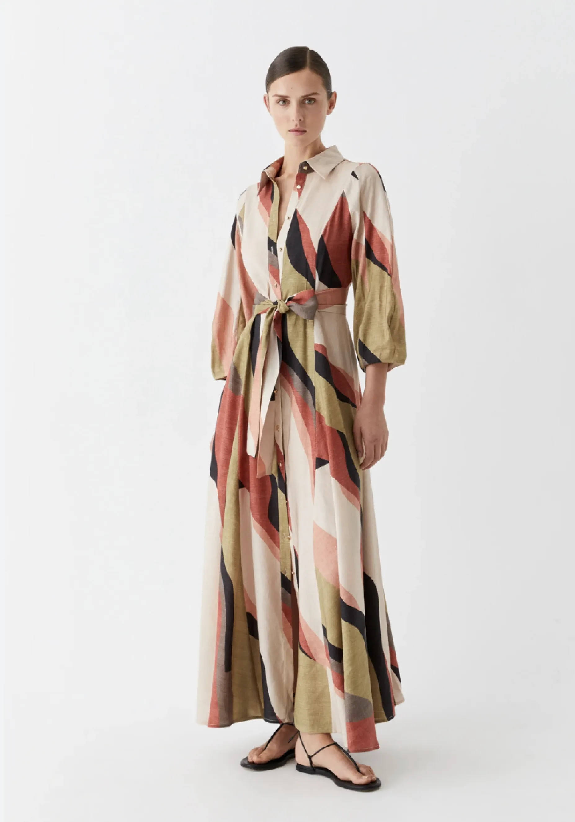 Freya Shirt Dress Print