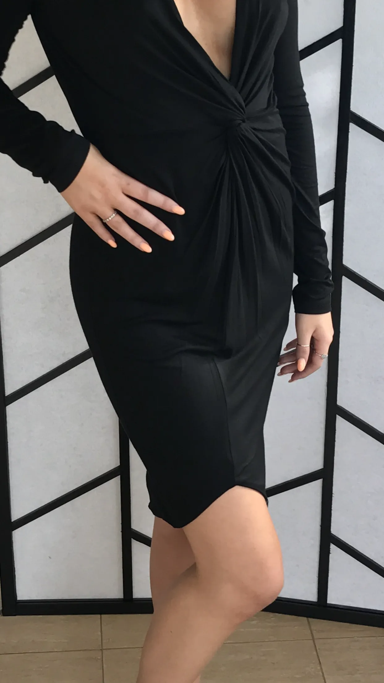 Gia Long Sleeve Dress