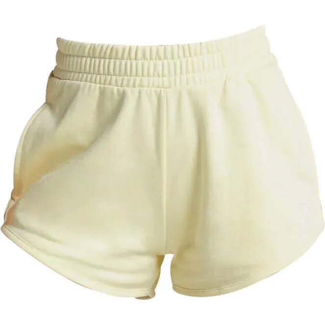 Gymshark Womens Training Sweat Shorts - Yellow