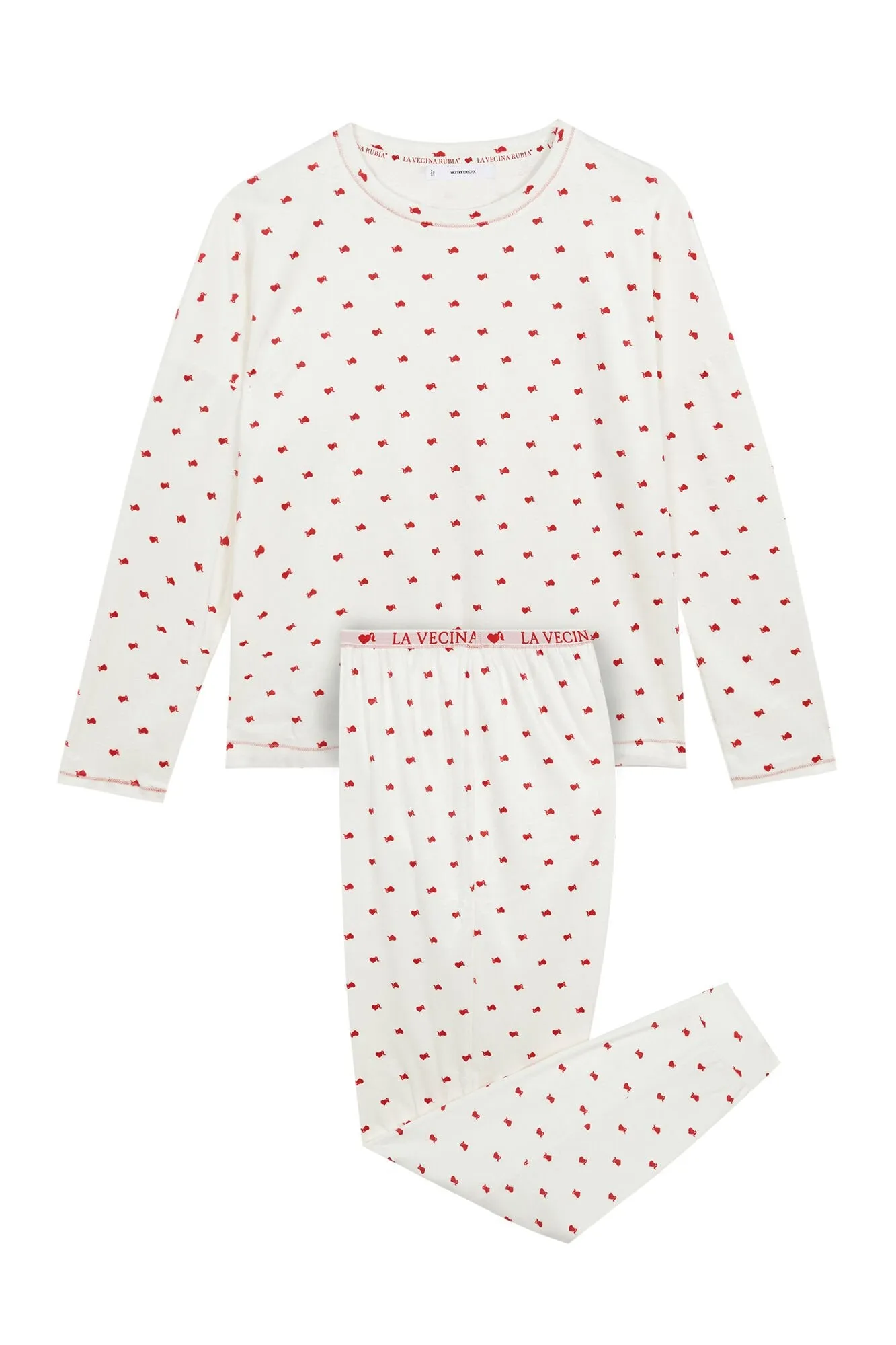 Heart pajamas The Blonde Neighbor