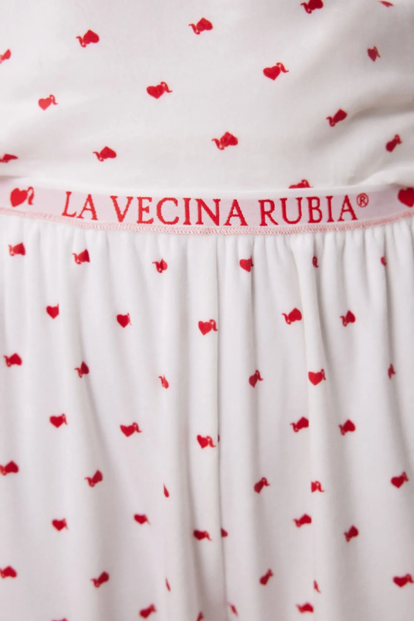 Heart pajamas The Blonde Neighbor