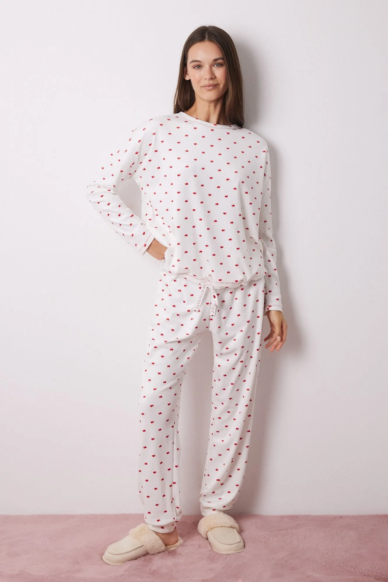 Heart pajamas The Blonde Neighbor