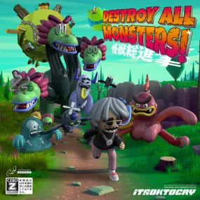 Itsoktocry-Destroy All Monsers! (Clear LP)